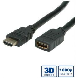Καλωδιο HDMI 3m w/Ethernet Προεκταση M/F 11.99.5576 Roline