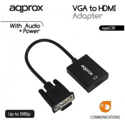 Converter VGA+Audio TO HDMI Οθονη C25 APPROX Χ1223