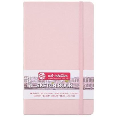 Sketch book ροζ 80φυλ. 13x21εκ. 140 γρ. 38924 Talens