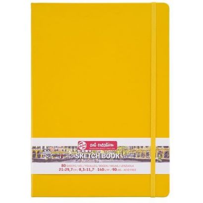 Sketch book κίτρινο 80φυλ. 21x30εκ. 140 γρ. 38934 Talens