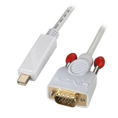 Καλωδιο Mini Display Port M/Vga M 3M Active (White) Lindy 41477