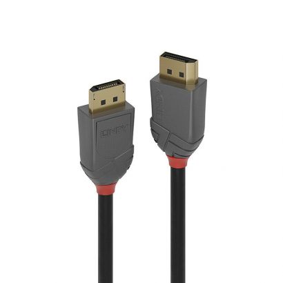 Καλωδιο Display Port V1.2 4K 5M Anthra Line Lindy 36484