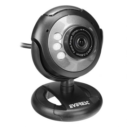 Webcam With Microphone 300Κ 480P Sc-824 Everest 34436