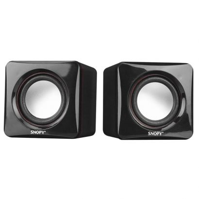 Ηχεια Η/Υ 6W Rms, Black/Red Usb Powered Snopy 8783/SN-21