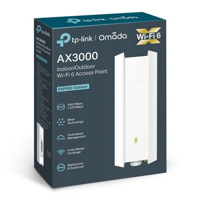 Access Point Ax3000 Indoor/Outdoor Dual-Band Wi-Fi 6 TP-Link EAP650-Outdoor
