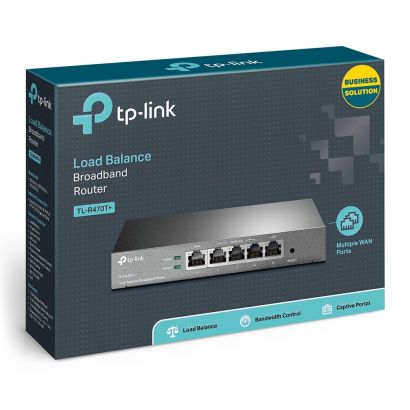 Multi Load Balance Router 5*10/100Mbps Ports  Desktop Case TP-Link TL-R470T+