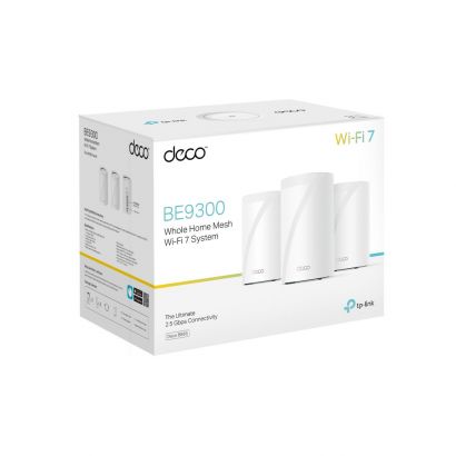 Mesh Wifi 7 System Be9300  (3-Pack) TP-Link Deco BE65(3-PACK)