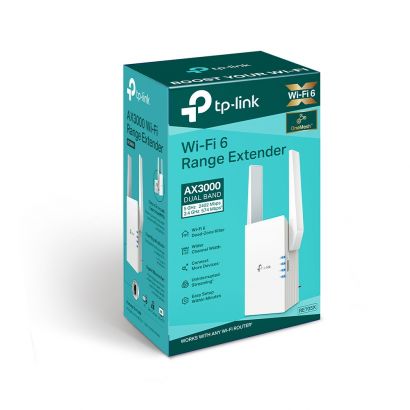 Wireless Range Extender Ax3000 Mesh Wifi 6 Extender TP-Link RE705X