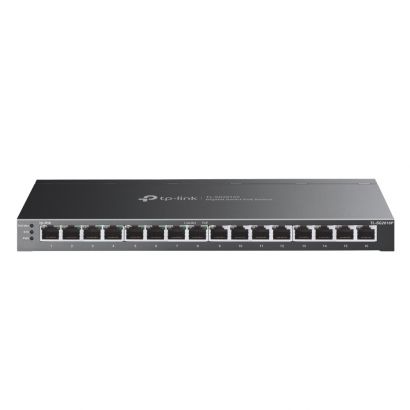 Switch 16-Port Gigabit Smart Managed  8Port Poe+  120W Poe Power Desktop Steel Case TP-Link TL-SG2016P