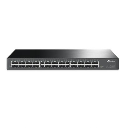 Switch 48 Gigabit Rj45 Ports, 1U 1U 19-Inch Rack-Mountable  Case TP-Link TL-SG1048