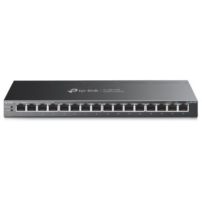 Switch 16 Port 1Gigabit   With 16-Port Poe+ 120W  Desktop  Case TP-Link TL-SG116P
