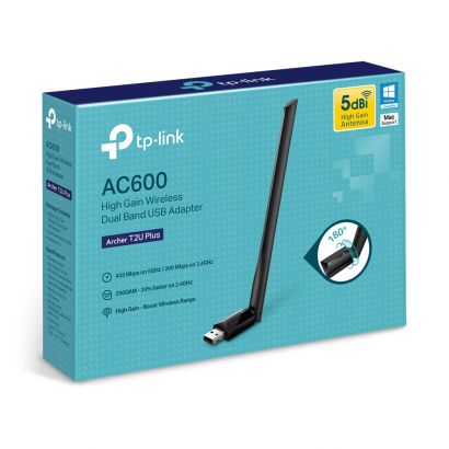 Ασυρματo Usb High Gain Dual Band Ac600 TP-Link Archer T2U Plus