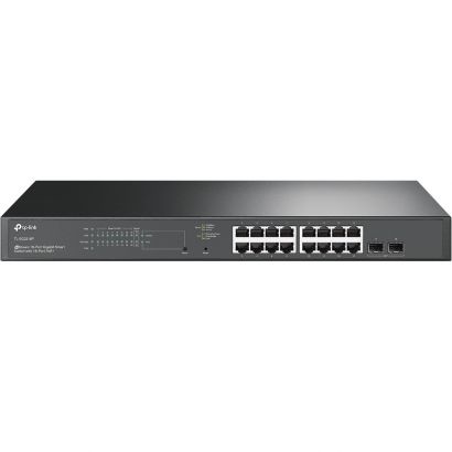Switch 16-Port Gigabit+ 2*Gigabit Sfp+ Smart Managed  16Port Poe+  150W Poe Power 19-Inch Rack-Mountable TP-Link TL-SG2218P