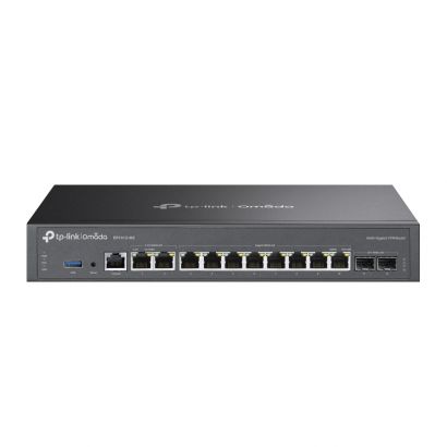 Vpn Router Omada With 2X Gigabit Sfp , 8X Gigabit Rj45,2*2.5G Rj45  1X Usb 3.0 TP-Link ER7412-M2