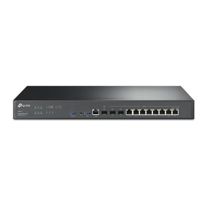 Vpn Router Omada With 9*Gigabit Port  And   2? 10Ge Sfp, 1? 1Ge Sfp, 2*Usb 3.0 (Supports Usb Lte Dongle ) Rackmount TP-Link ER8411