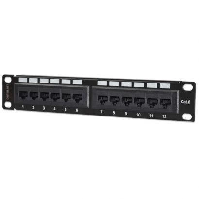 Patchpanel  12 Port Cat6  10&Quot; Utp Maypo Manhattan 720748