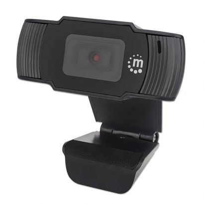 Webcam With Microphone 2 Mpixels 1080P/30 Fps Full Hd Manhattan 462006