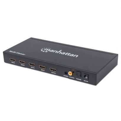 Selector Hdmi 5 Port, Uhd 4K2K/60Hz,3D &Amp; Rem. Con. Manhattan 207881