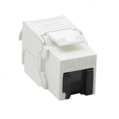 Keystone Cat6A Utp Λευκα Toolless Value 26.99.0377-50