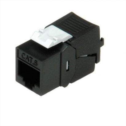Keystone Cat6 Utp Μαυρο Tool-Free Roline 26.11.0352-60