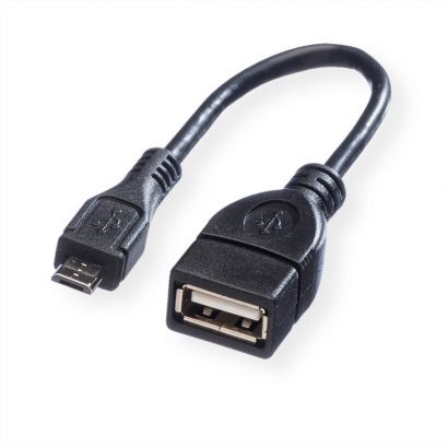 Adapter Usb Micro B Male/Usb A Female Otg 15Cm Value 11.99.8311-100