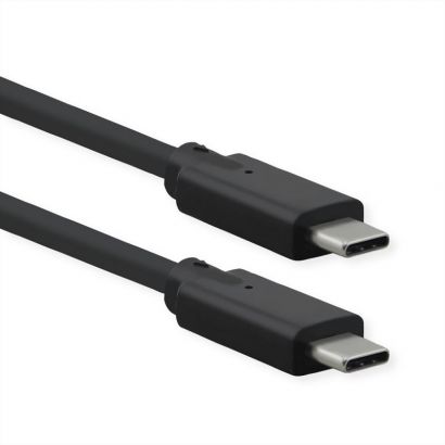 Usb Cable Type-C Male To Usb Type-C Male 1,5M (3.2 Gen 2X2Pd 20V5A/Sup. Video) Roline 11.02.9072-10