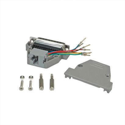 Adapter Db25 M - Rj45 F 8P/8C Roline 12.03.8025-50