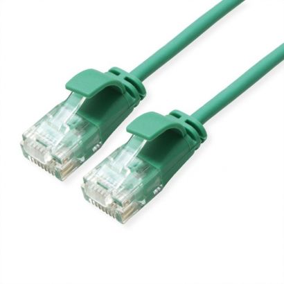 Utp 0.30M Cat6A Πράσινο Slim Lszh Roline 21.44.3931-100
