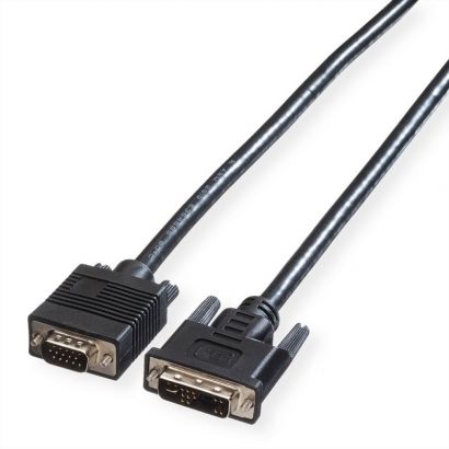 Dvi Cable Σε Vga 1.8M Roline 11.04.5420-25 Dvi Cable Σε Vga 1.8M Roline 11.04.5420-25