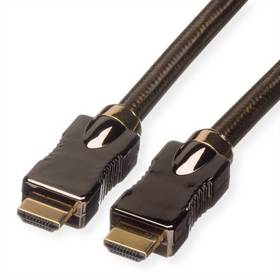 Καλώδιο Hdmi 2M Gold P.  W.Ethernet (4K/60Hz) Roline 11.04.5681-10