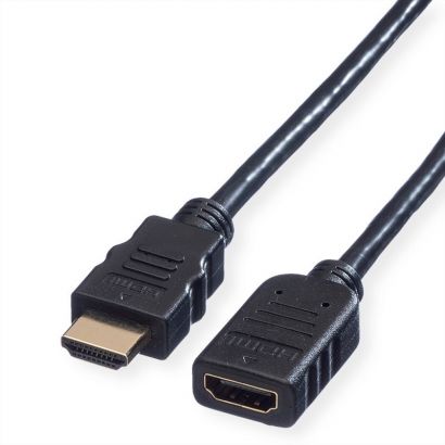 Καλώδιο Hdmi 2M W/Ethernet Προεκταση M/F (3840X2160 @30Hz) Value 11.99.5575-10