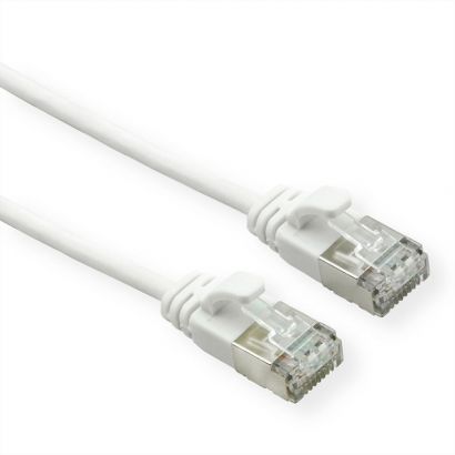 U/Ftp 0.50M Cat6A Λευκο Slim Lszh Roline 21.15.1700-100