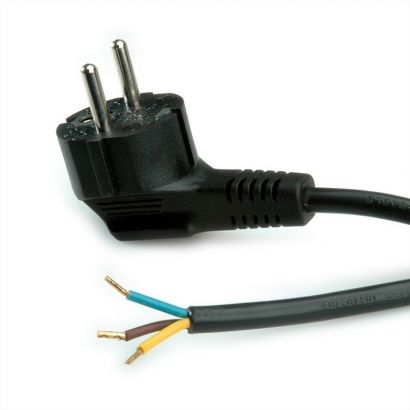 Καλωδιο Τροφοδοσιας 3M Schuko Plug Open End Roline 19.08.1111-10