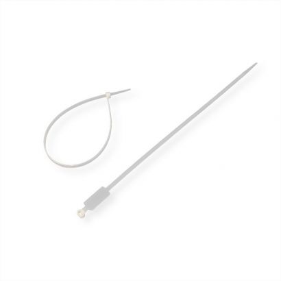 Cable Ties With Description Field 300 X 4.8Mm (100Τεμ.) Roline 19.08.3276-80