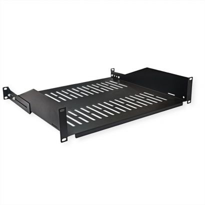 Ραφι 2Uγια Rack Με Βαθος 60Cm 25Kgr L= 40,00Cm+Brackets Ral9005 Value 26.99.0407-5