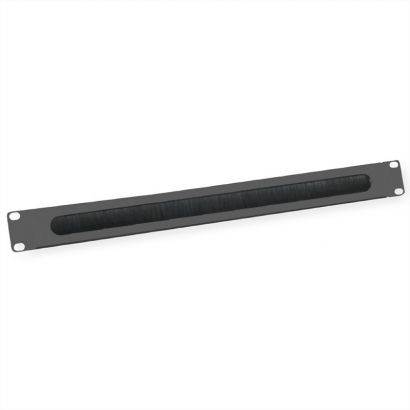 Panel 19&Apos; 1U Brush  Ral 9005 Value 26.99.0315-20