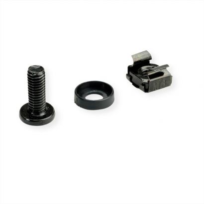 Installation Screw For Cabinets Black (M6 X 16Mm) Roline 26.50.5005-24