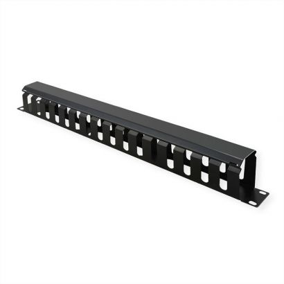 Οδηγος  Καλ. 1U Κλειστός Μεταλλικός  , 4Εκx4Εκ Ral 9005 Value 26.99.0304-20