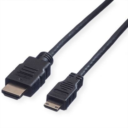 Καλωδιο Hdmi 2M Mini Type-C  Gold Plated V1.4 (3840 X 2160 @30Hz) Value 11.99.5580-10