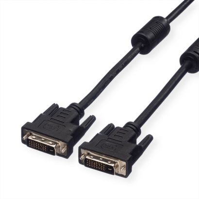 Dvi Cable M/M (24+1), Dual Link 1M Value 11.99.5521-40