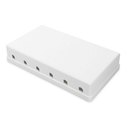 Keystone Surface Mounted Box 6 Port Digitus DN-93705
