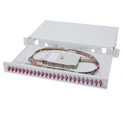 Splice Box Μεταλλικο 19&Apos; 12Xlc (Duplex) Om4 Complete Digitus DN-96331/4