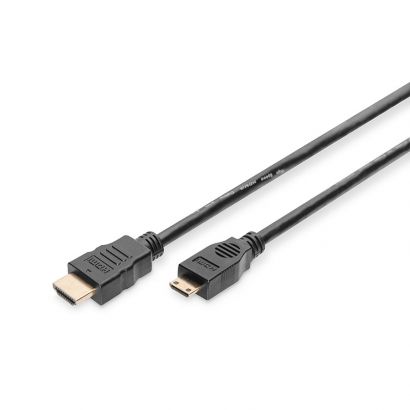 Καλωδιο Hdmi 3M Mini Type-C Gold Plated  V1,3 (1080P 60Hz) Digitus AK-330106-030-S