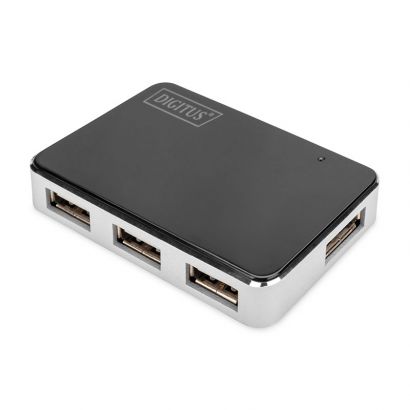 Hub 4 Port Usb 2.0 Με Τροφοδοτικο Digitus DA-70220