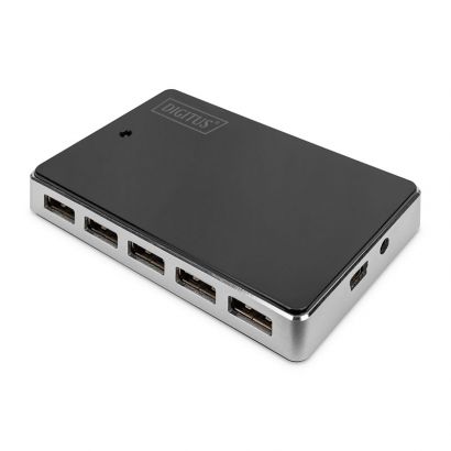 Hub 10 Port Usb 2.0  Με Τροφοδοτικο Digitus DA-70229