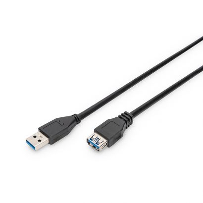 Usb Cable Type A-A M/F V. 3.0 1.8M Digitus AK-300203-018-S