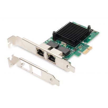 Pci Express Δικτυου 2 X 1000Mbps Lan &Amp; Lp Digitus DN-10132