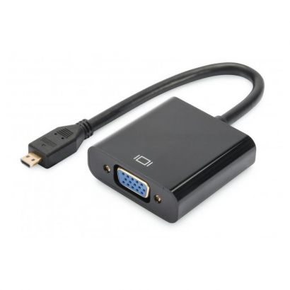 Converter Micro-Hdmi M To Vga F + Audio (1920X1080) Digitus DA-70460