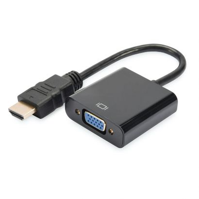 Converter Hdmi M To Vga F + Audio (1920X1080) Digitus DA-70461