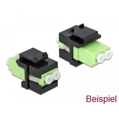 Keystone Cover Black For Fibre Couplers (10 Pieces) Delock 86806